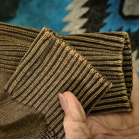 BKE Men's Dark Brown Mock Turtleneck 1/4 zip.XXL. Zip-Up Sweater.#1818) - Picture 6 of 16